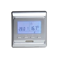 Терморегулятор для тёплого пола EASTEC Е51.716 цвет серебряный
