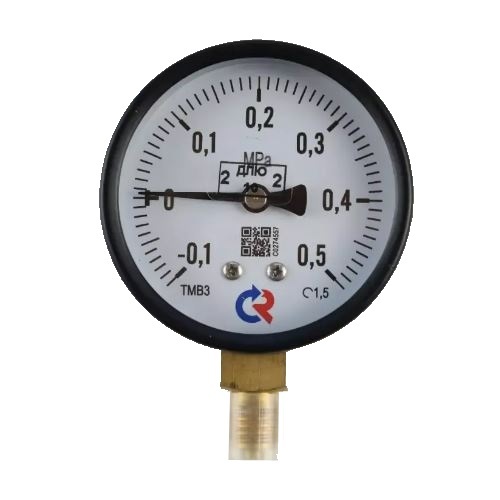 Мановакуумметр РОСМА ТМВ-310Р (-0,1-0,5 МПа) М12*1,5 (снизу) кл2,5 63мм